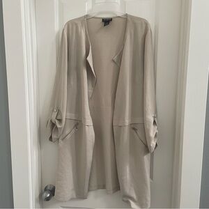 Soho Apparel LTD Beige Blazer Large
